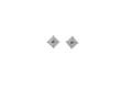 Violette Deco Crystal Stud Earrings