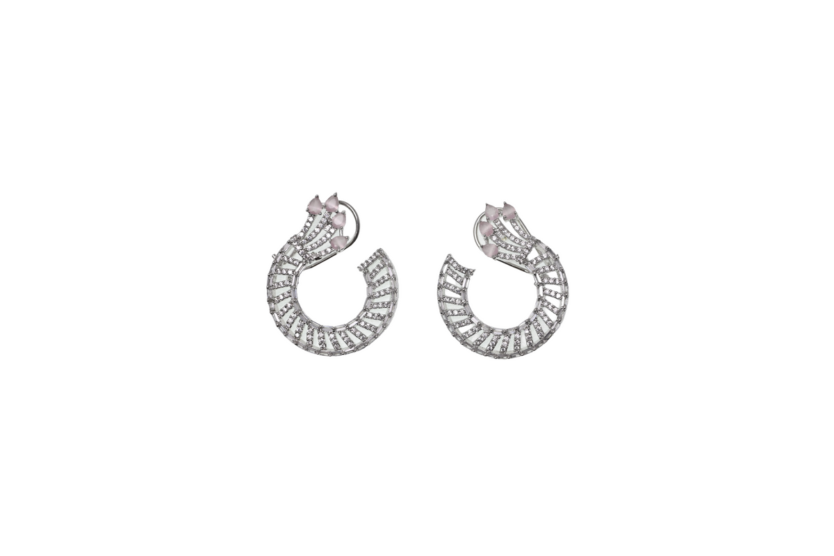 Seraphina Arc Earrings
