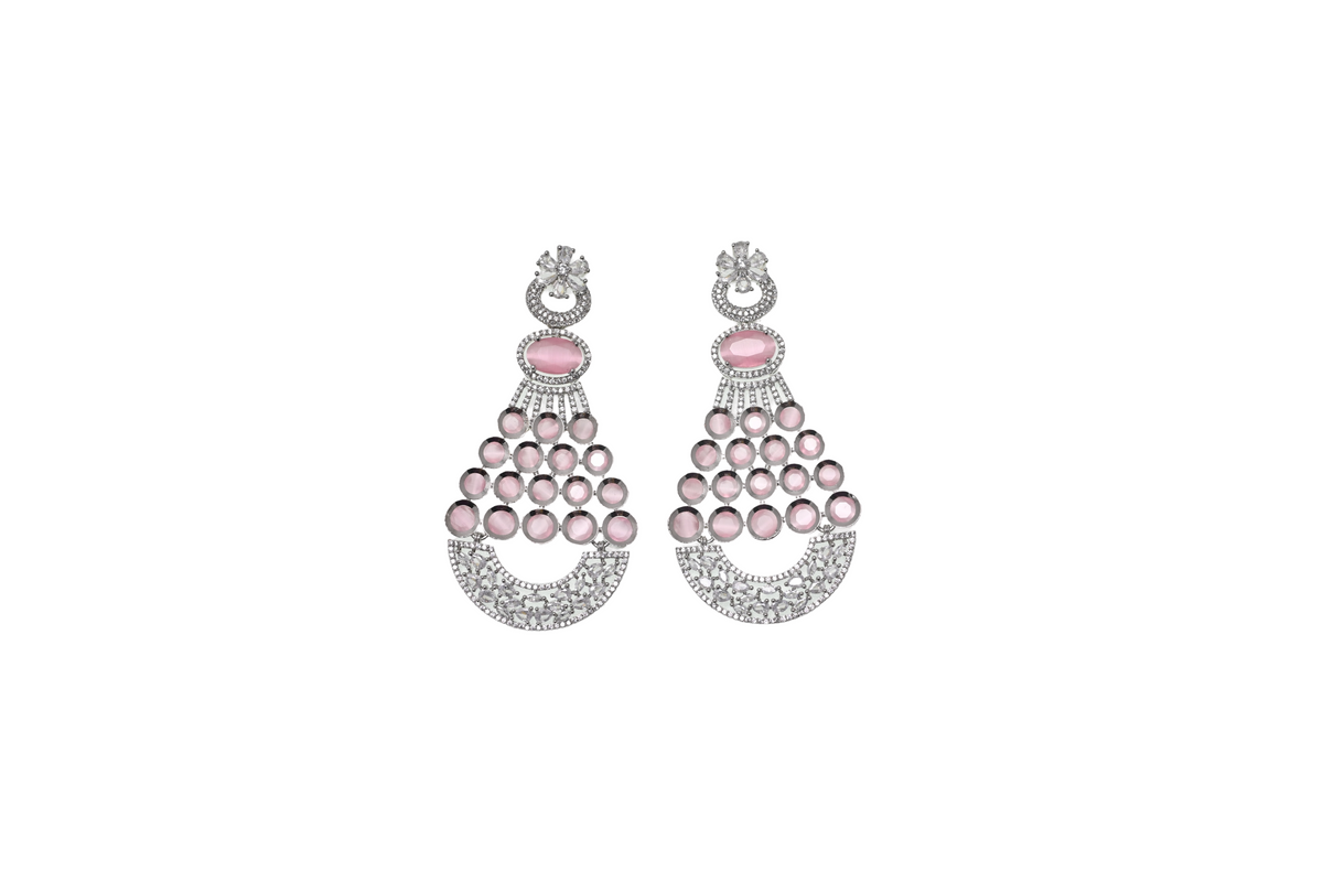 Roselle Cascade Earrings