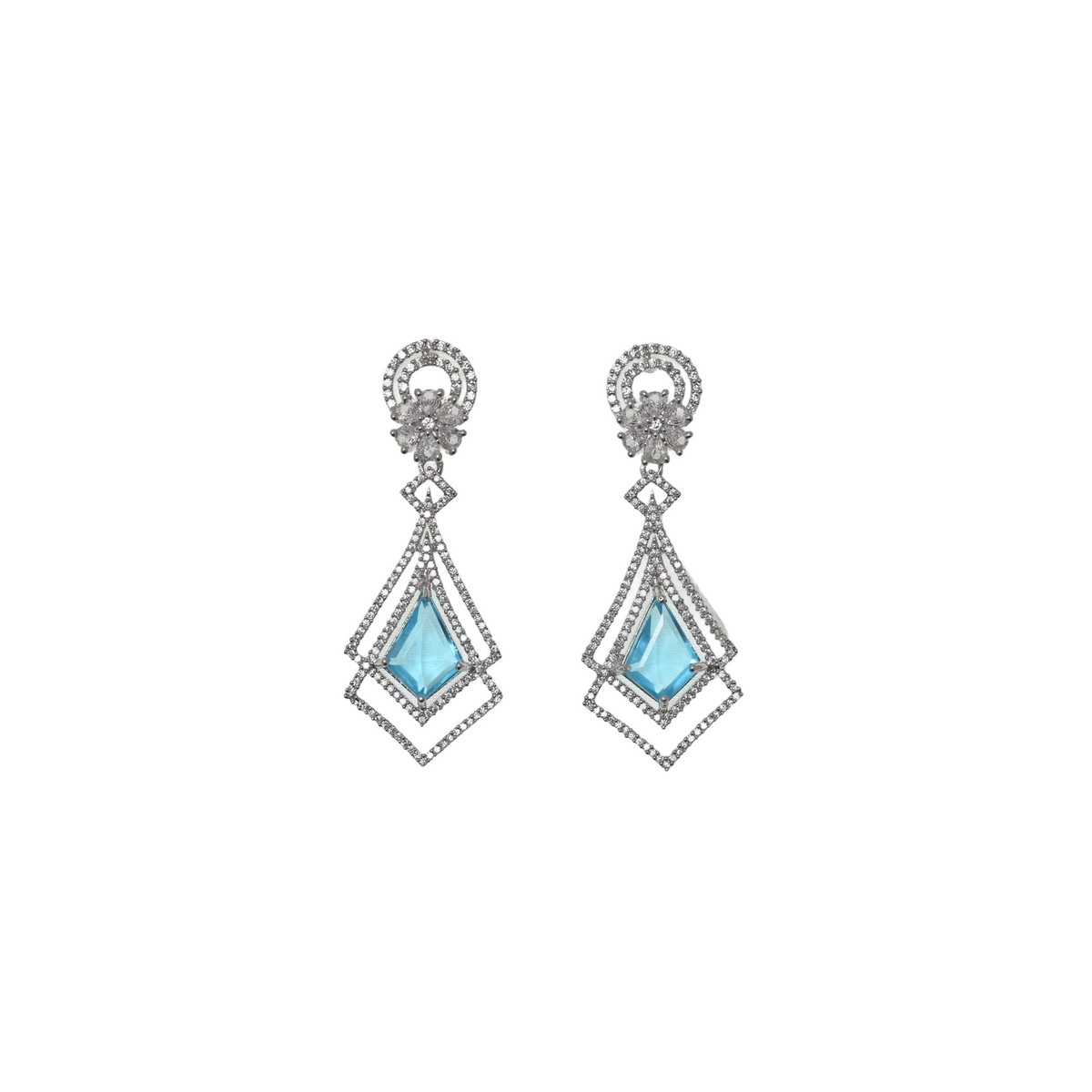 Azure Élan Earrings