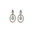 Mint Aureole Earrings