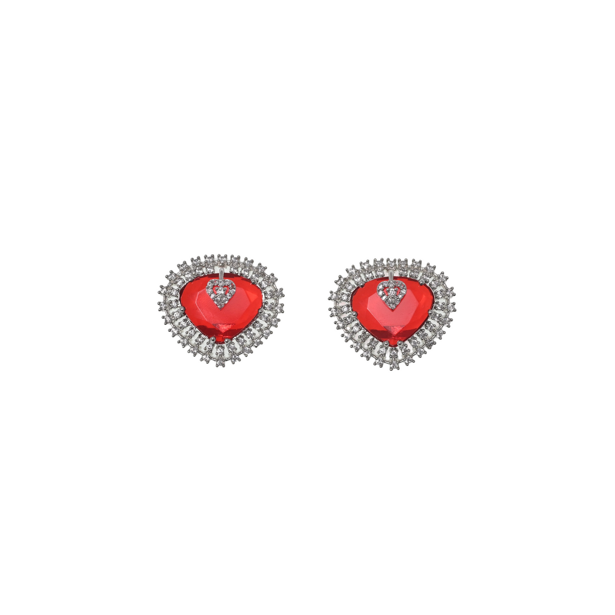 Rouge Amour Halo Earrings