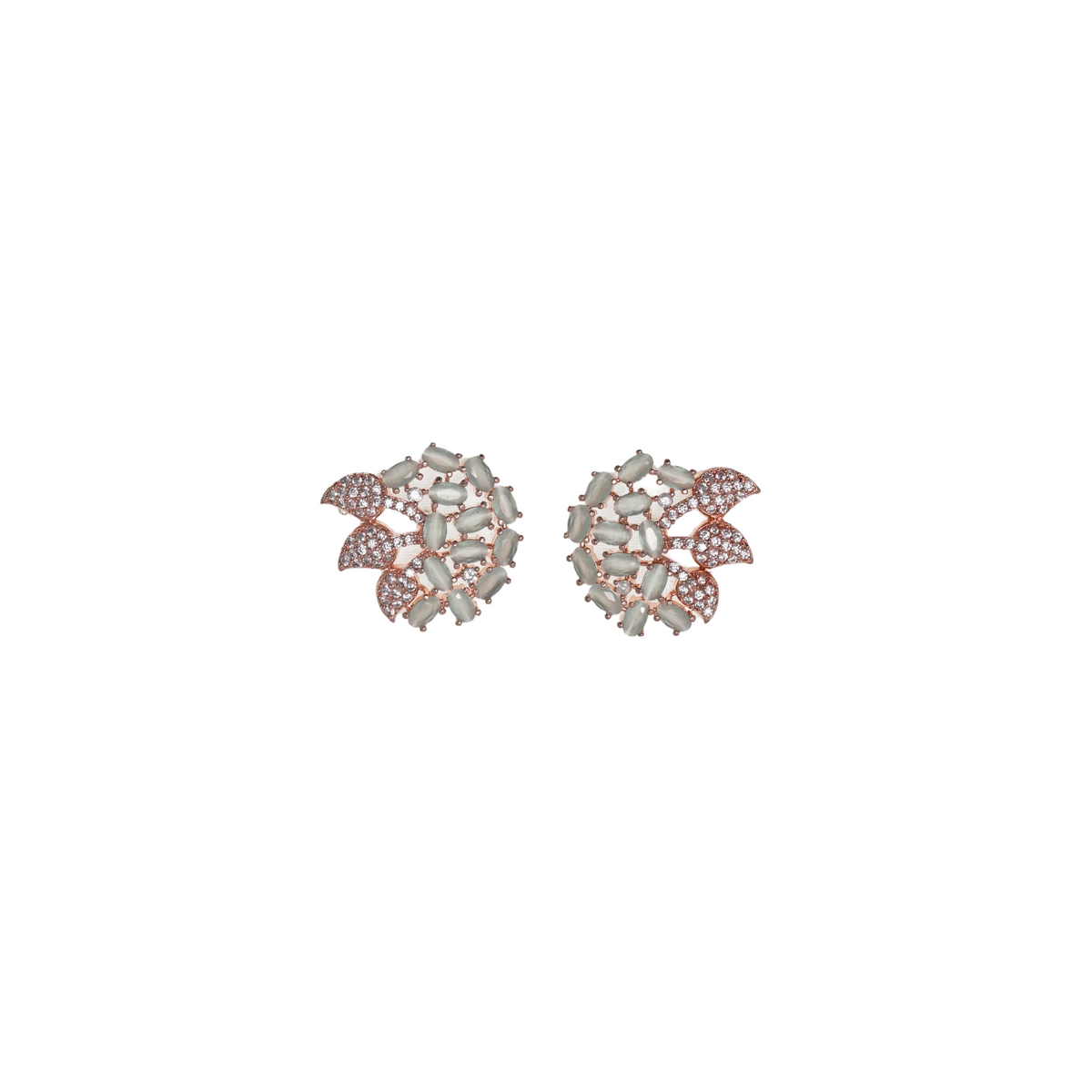 Seraphine Celadon Wing Earrings