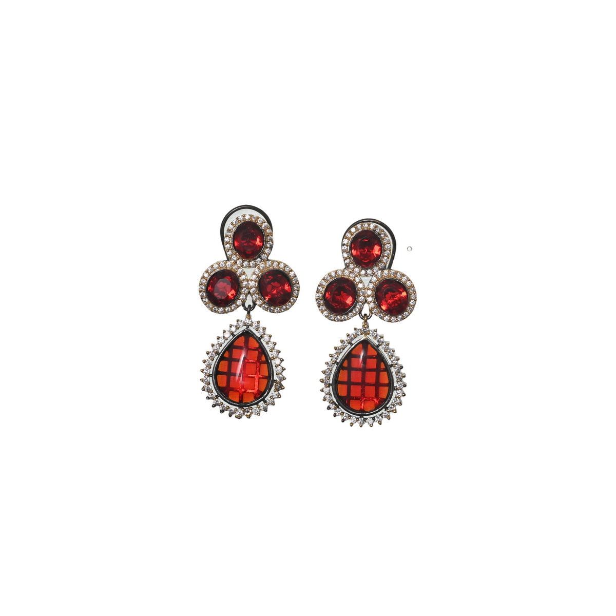 Rouge Royale Teardrop Earrings