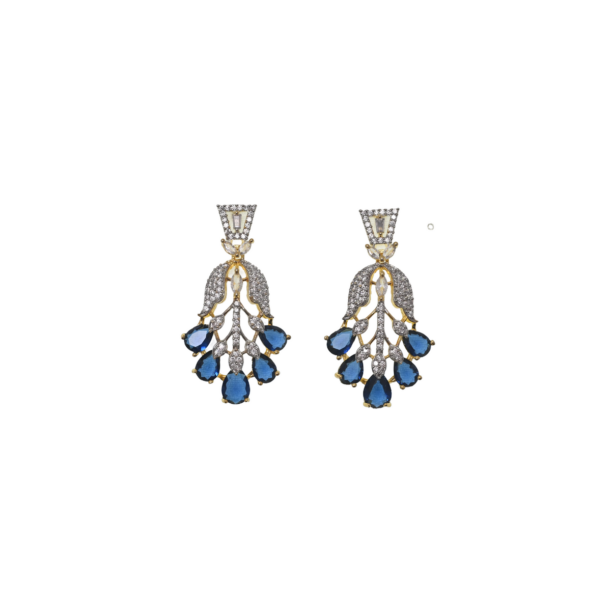 Nocturne Willow Chandelier Earrings