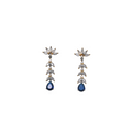 Nocturne Blossom Drop Earrings