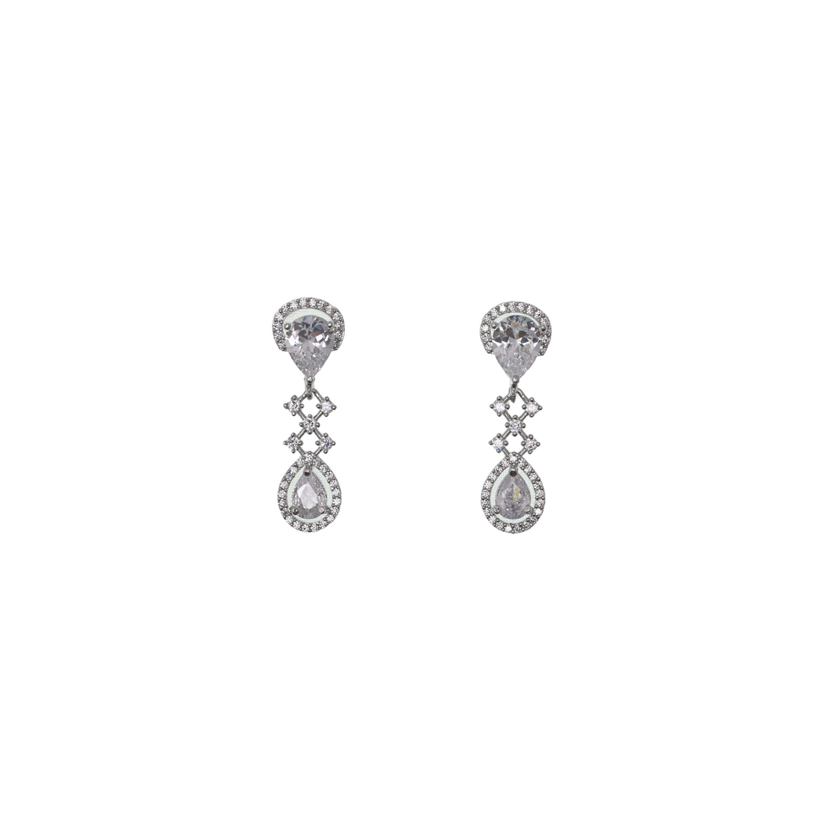 Lumière Duet Halo Earrings