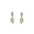 Verdant Pearl Vine Earrings