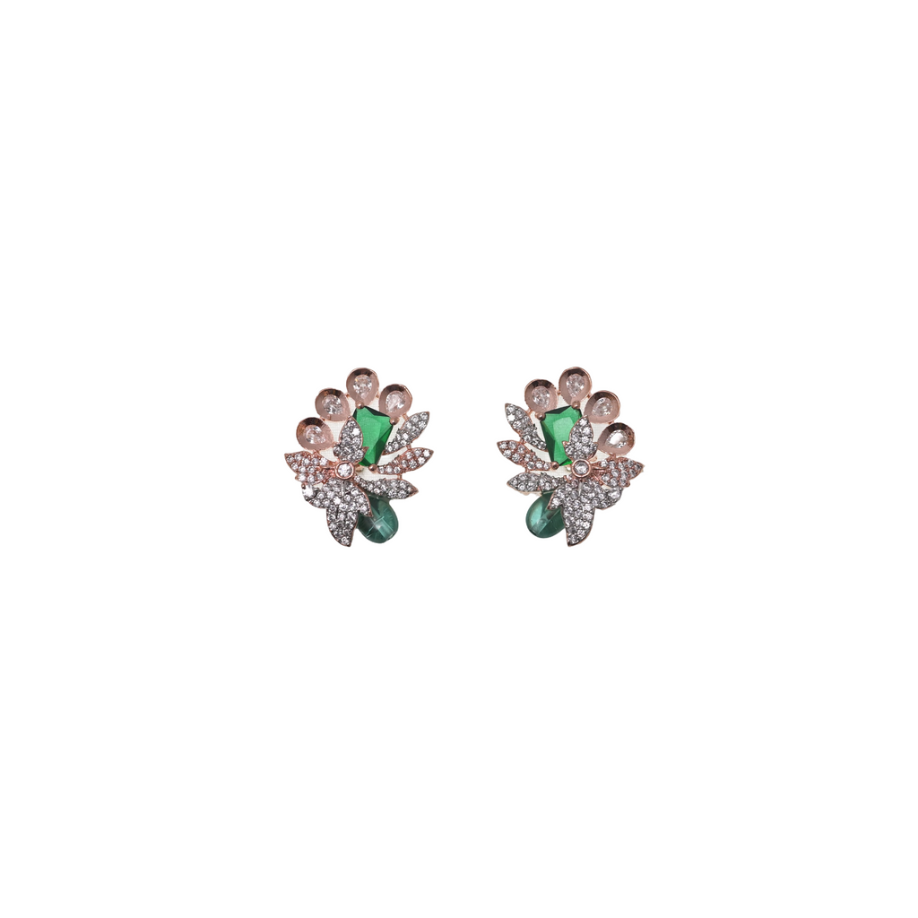 Verdant Jardin Stud Earrings