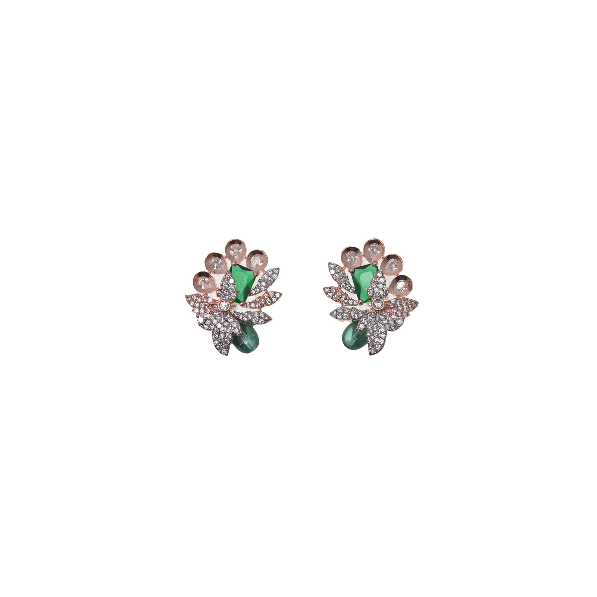 Verdant Jardin Stud Earrings