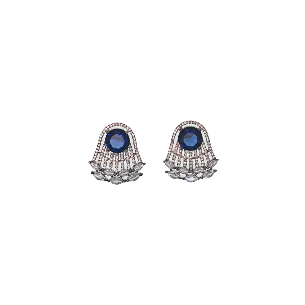 Nocturne Éventail Stud Earrings