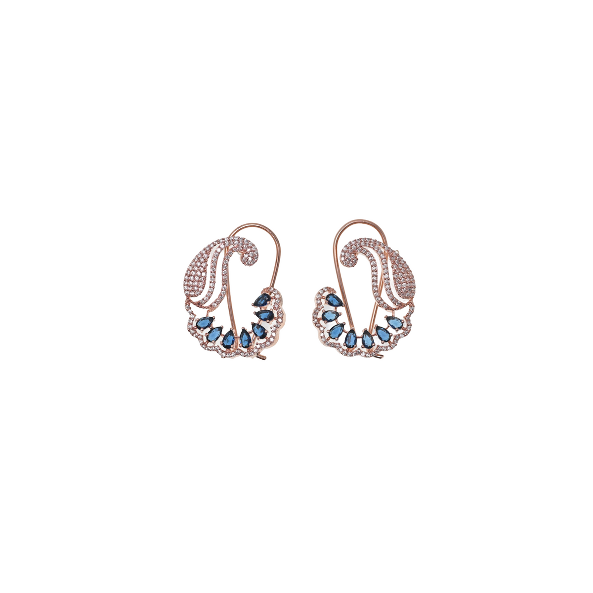 Nocturne Paisley Ear Climbers