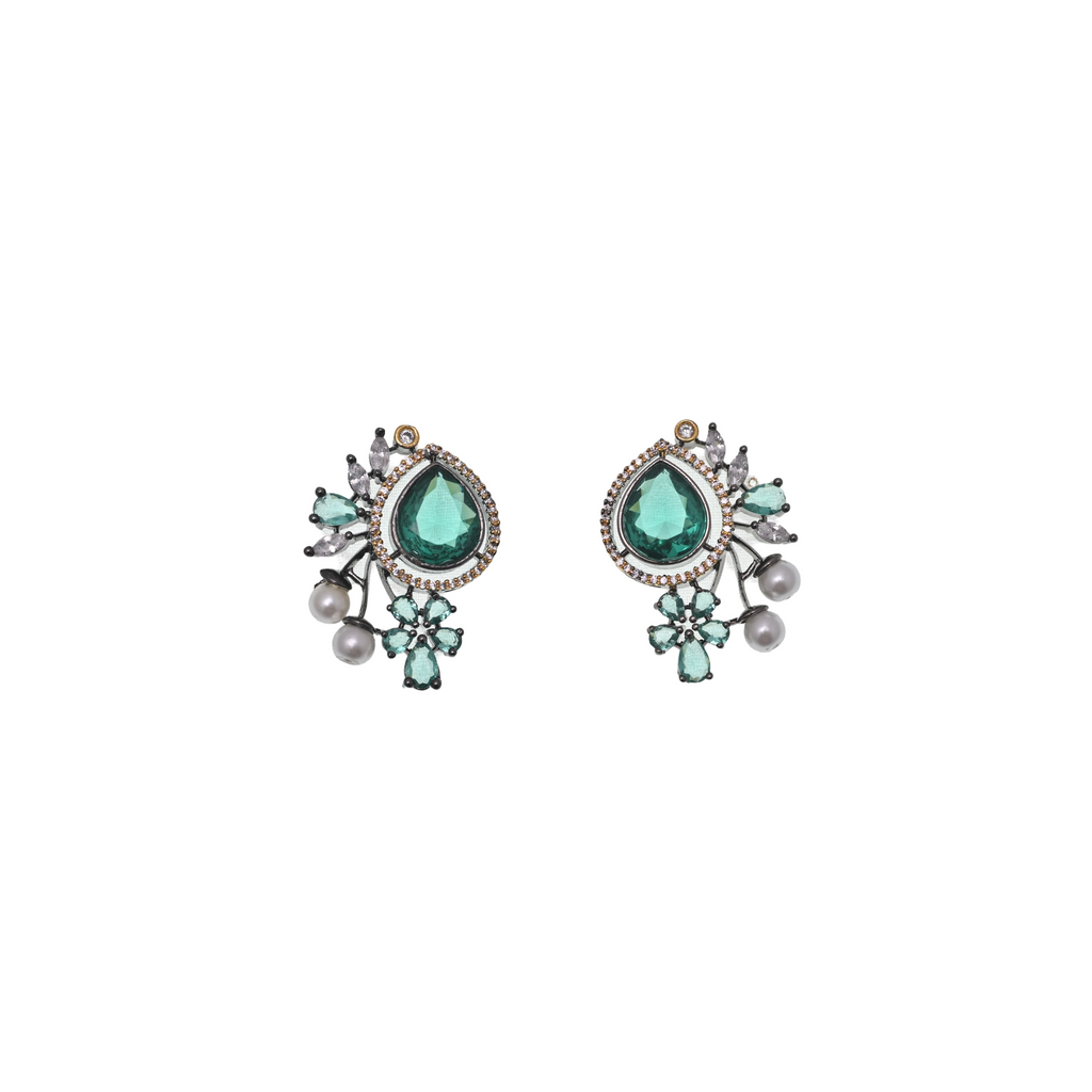 Émeraude Garden Earrings