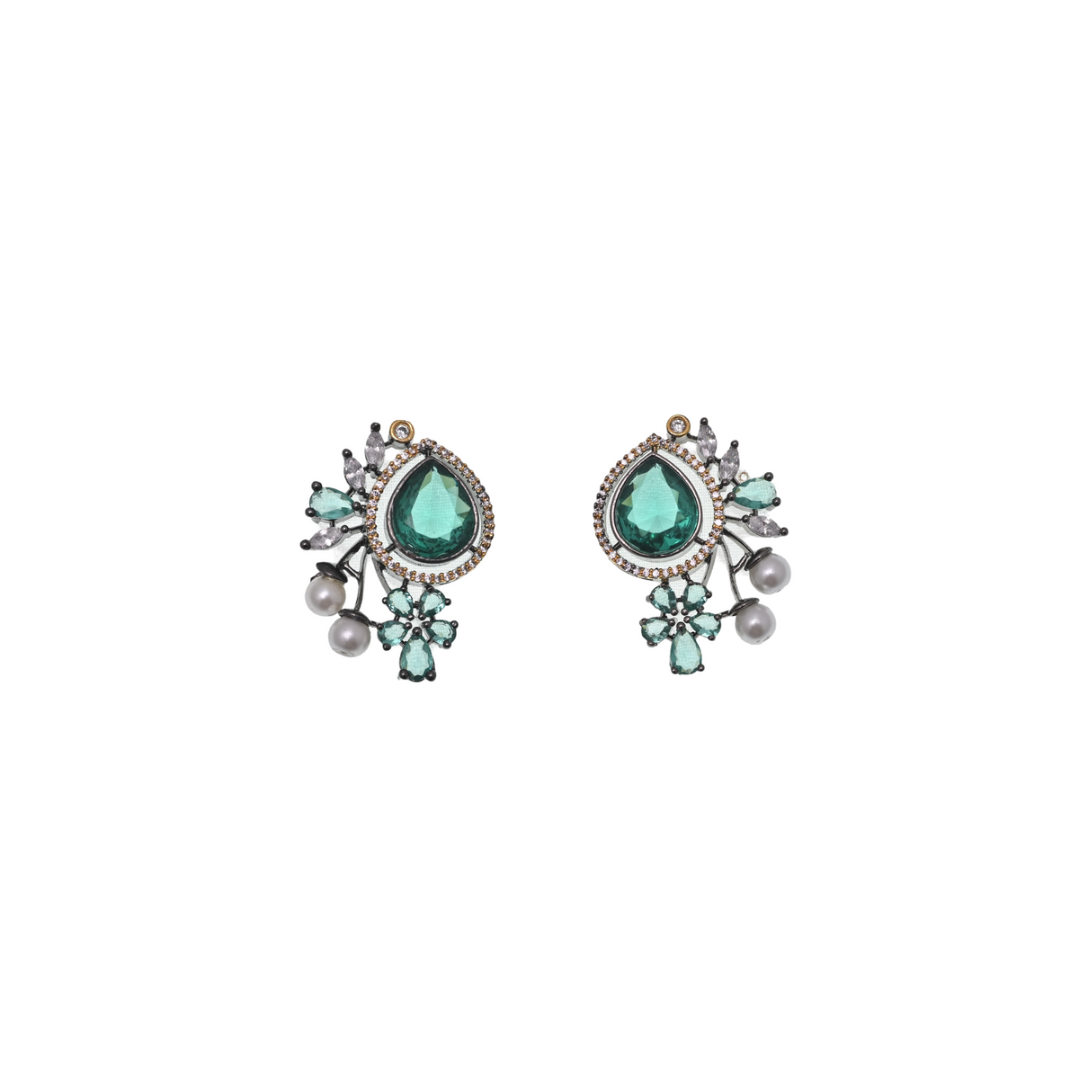 Émeraude Garden Earrings