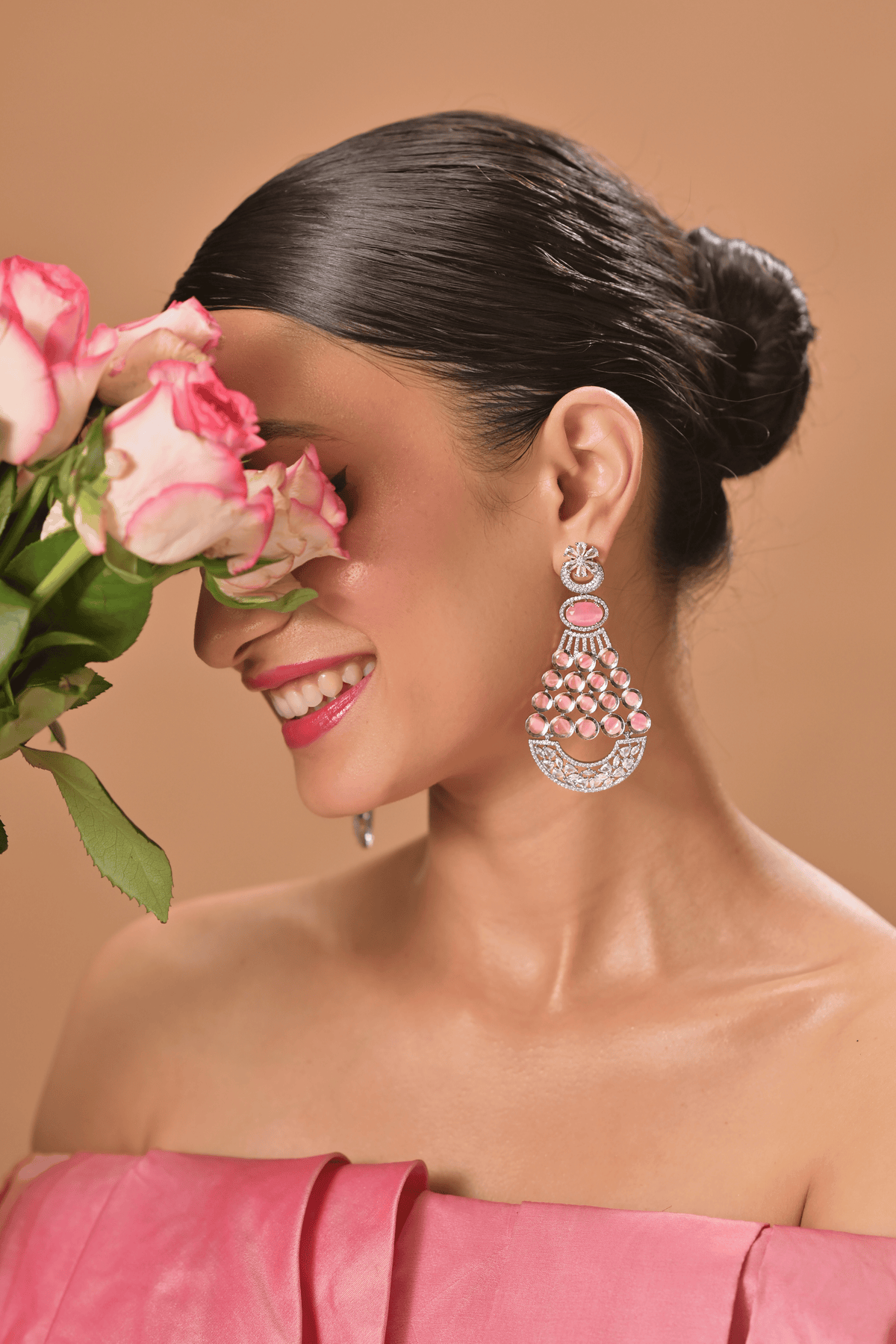 Roselle Cascade Earrings