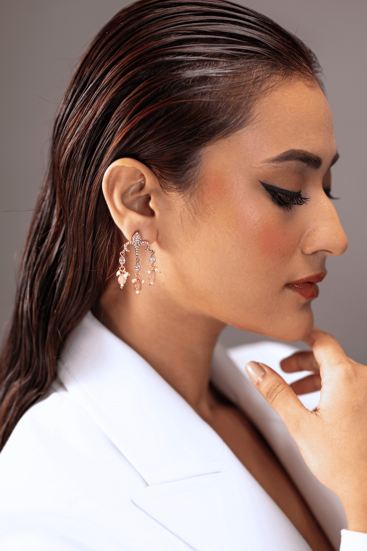 Rosaline Fleur Earrings