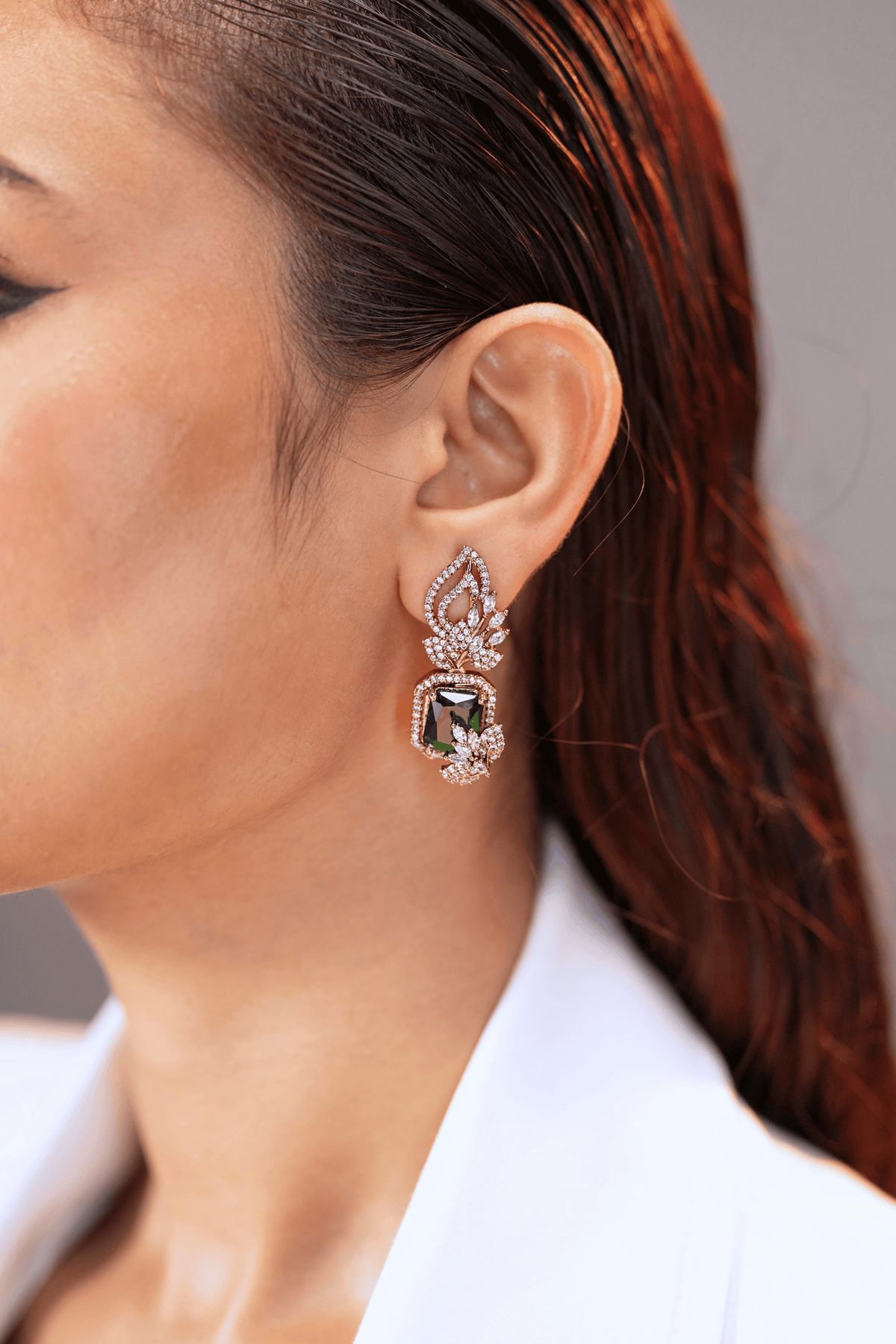 Maharani Emerald Earrings