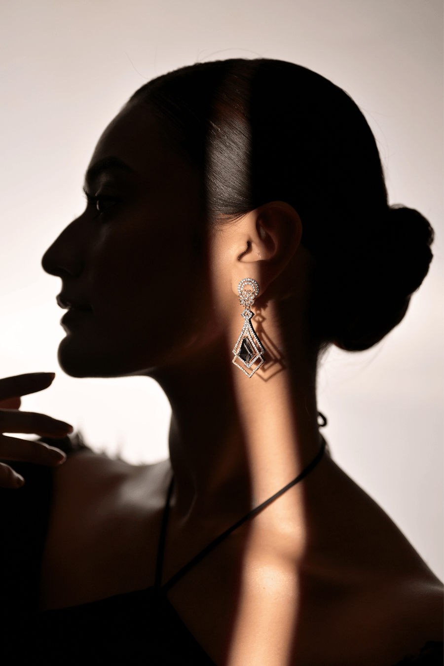 Bleu Majesté Geometric Earrings