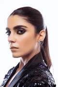Bleu Plume Earrings