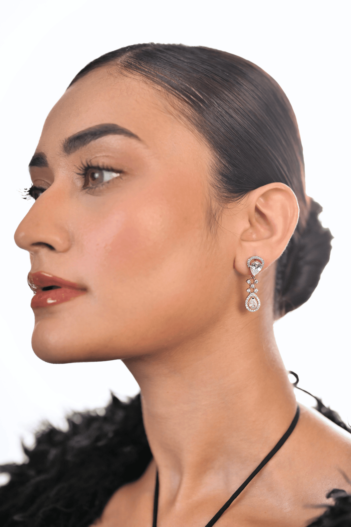 Lumière Duet Halo Earrings