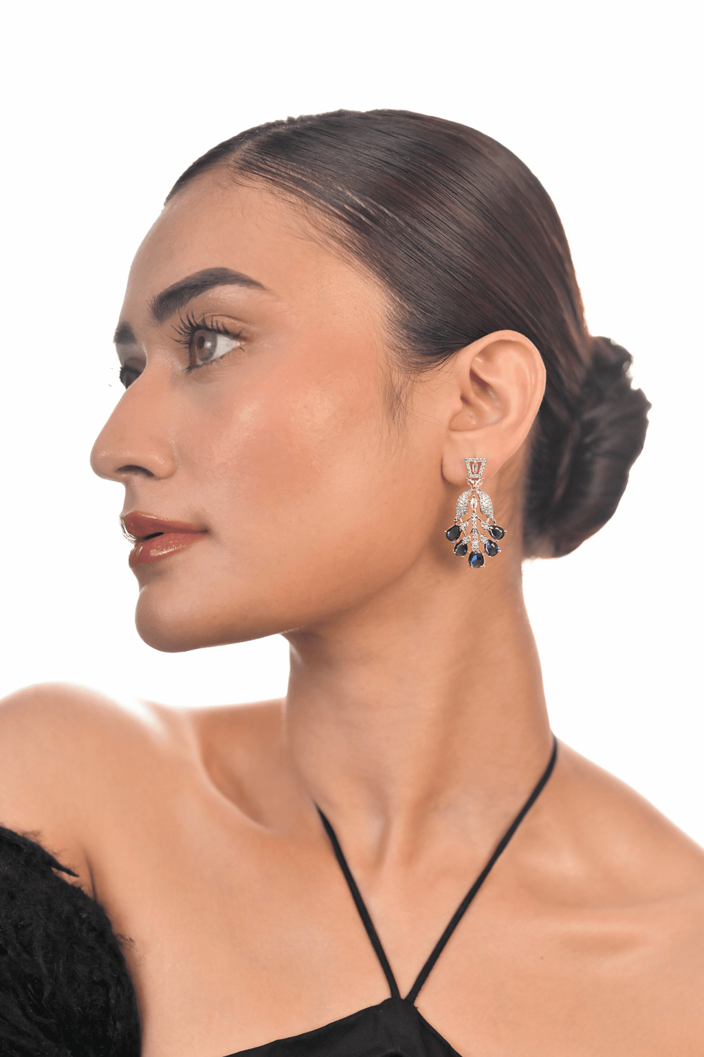 Nocturne Willow Chandelier Earrings