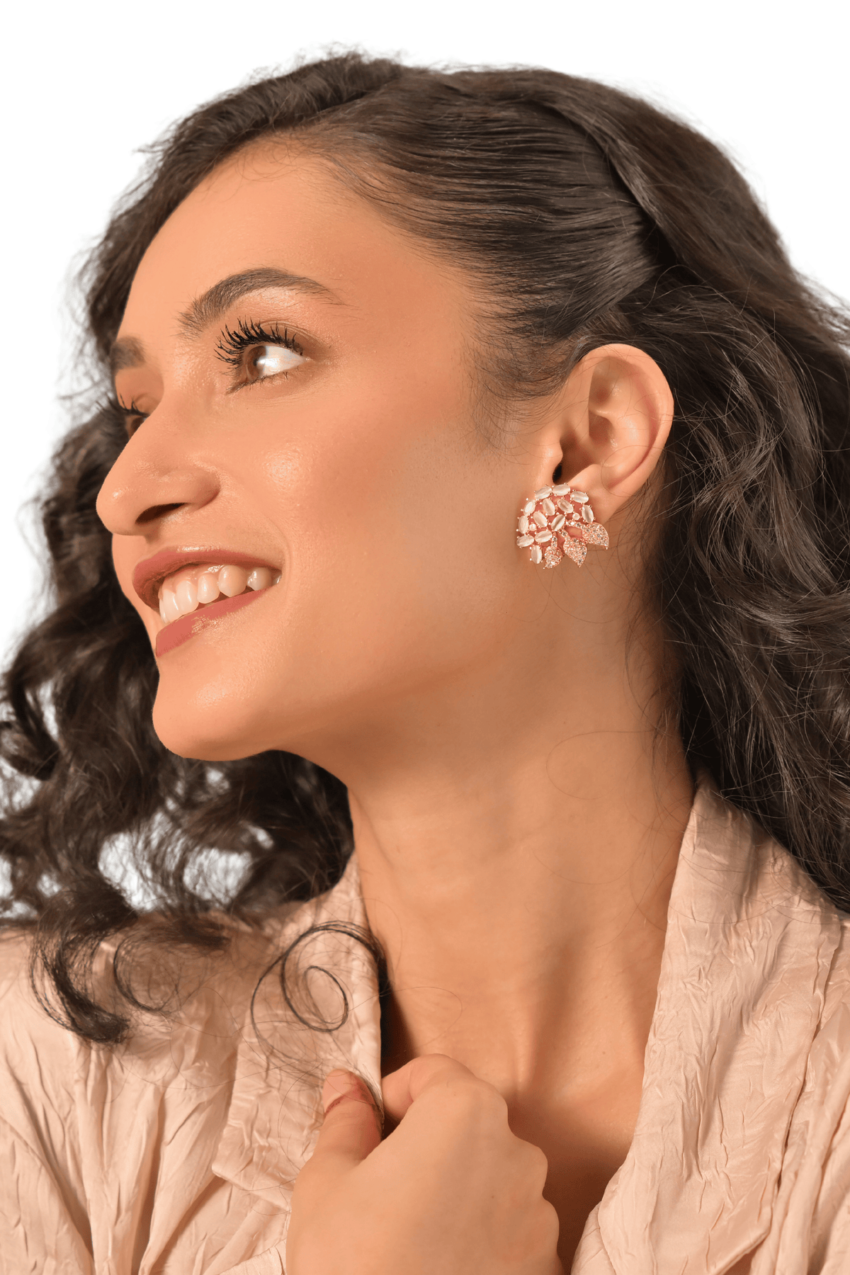 Seraphine Celadon Wing Earrings
