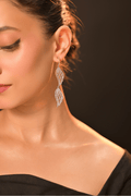 Lumière Plume Drop Earrings