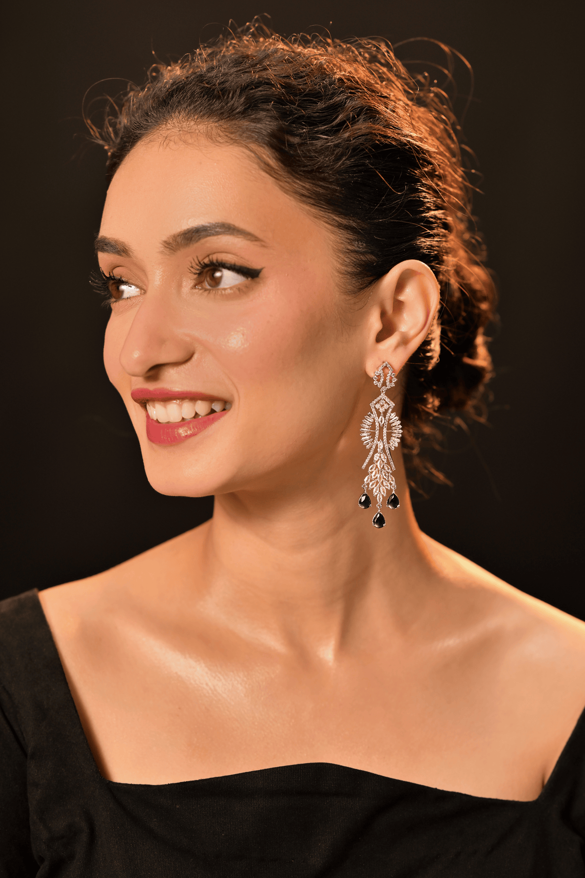 Nocturne Éclat Chandelier Earrings