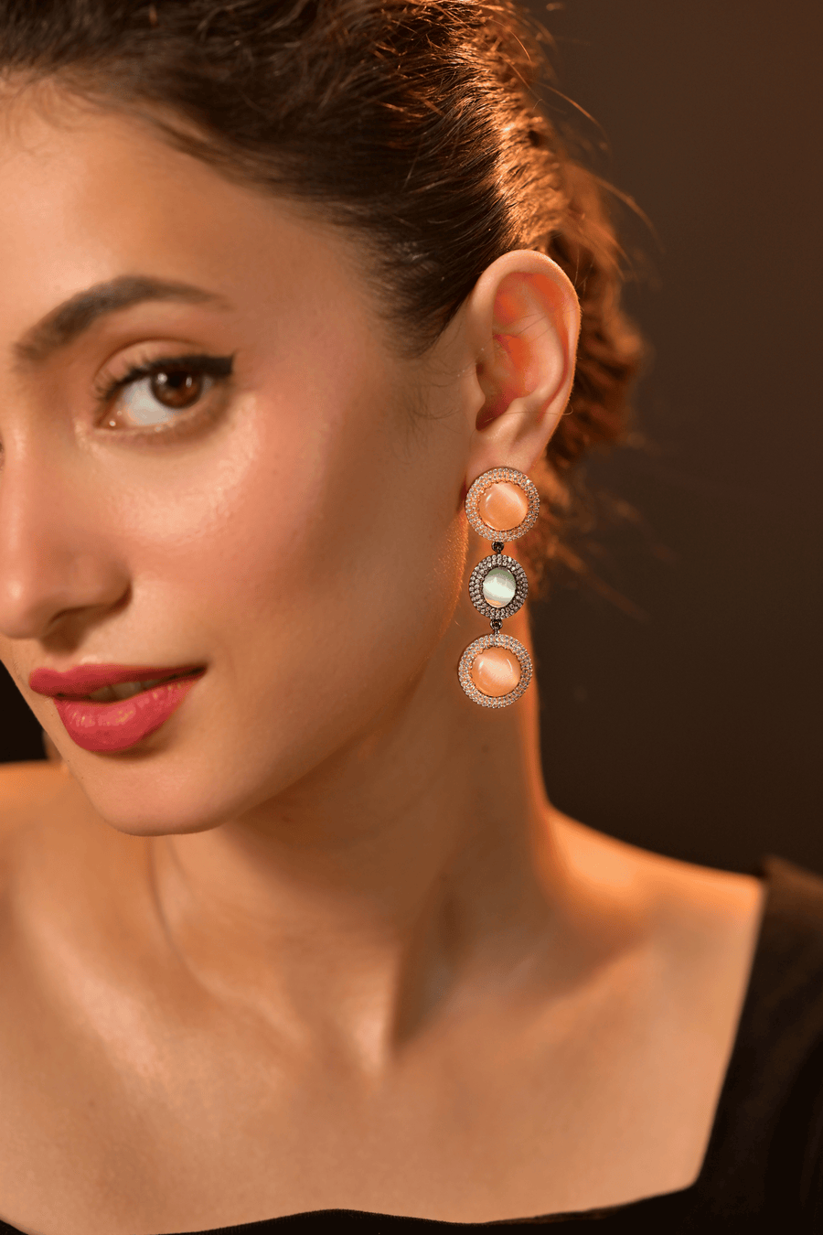 Aurelia Lagoon Drop Earrings