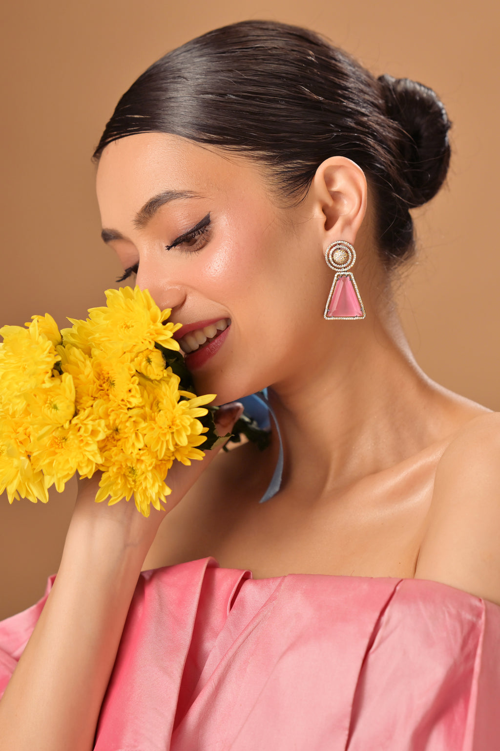 Rosalia Orbit Drop Earrings