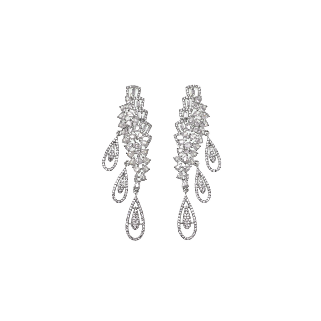Wisteria Lumière Cascade Earrings