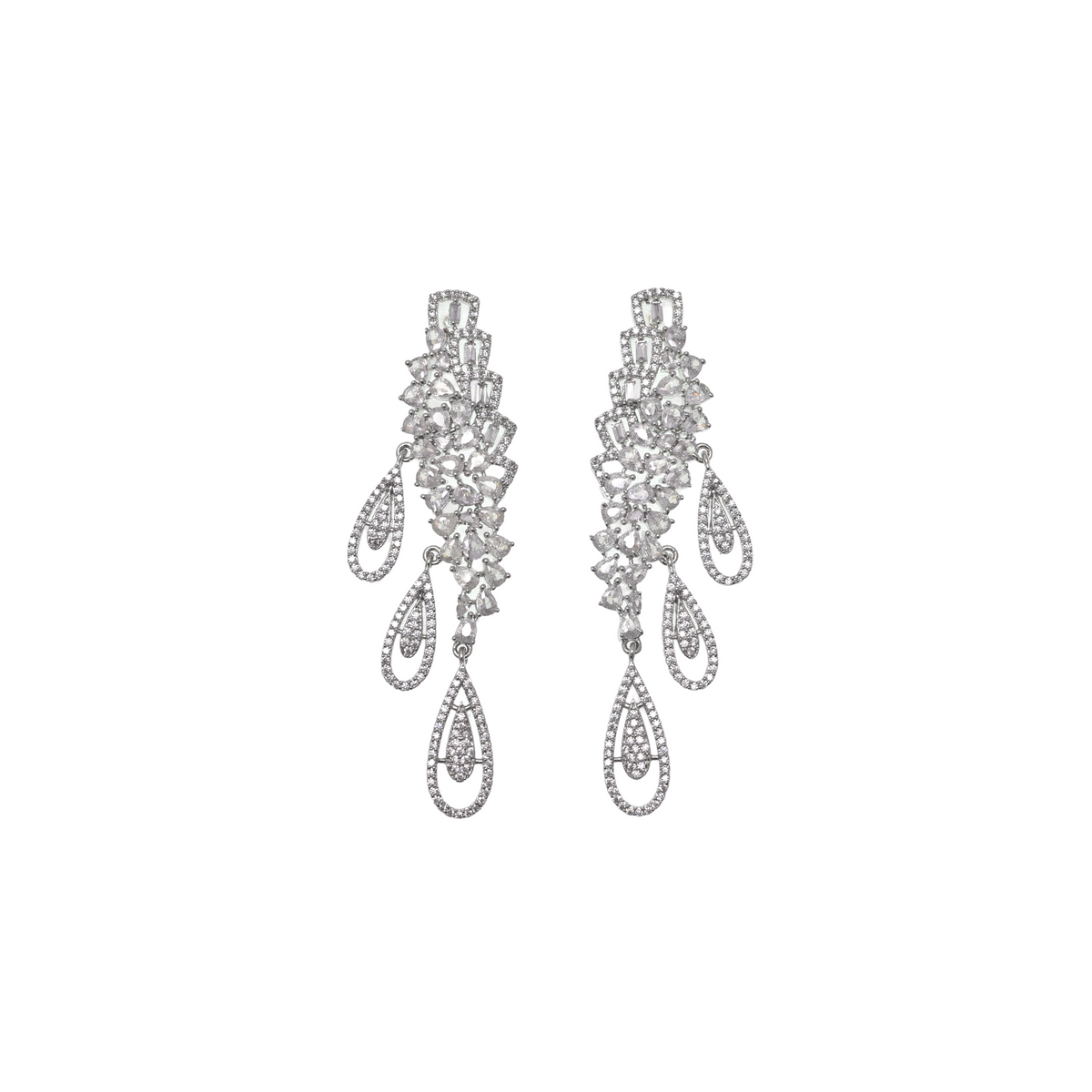 Wisteria Lumière Cascade Earrings
