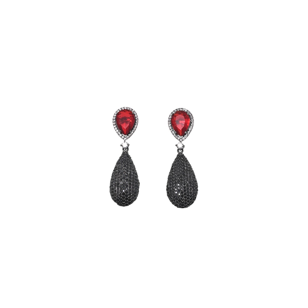 Rouge Mystère Drop Earrings