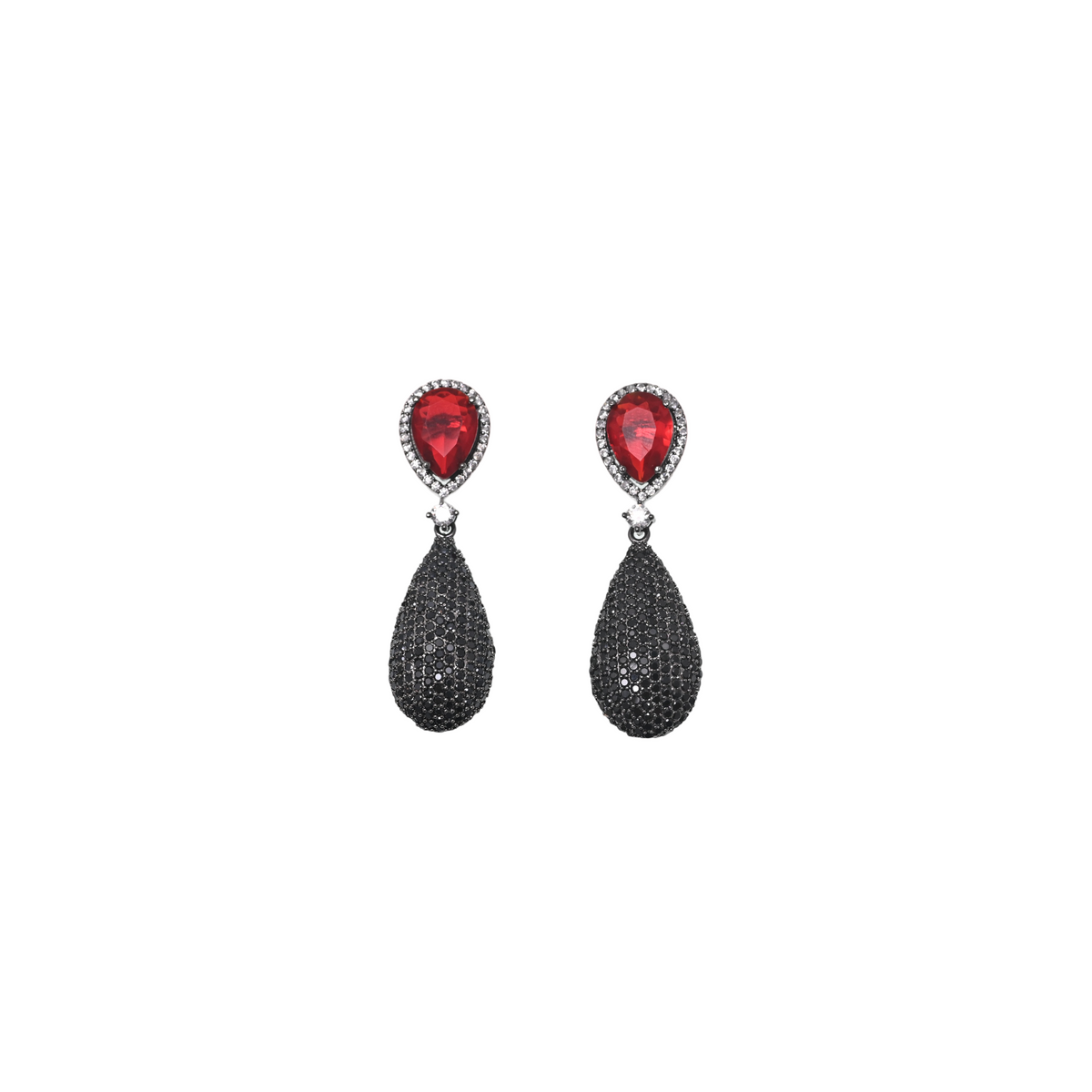 Rouge Mystère Drop Earrings